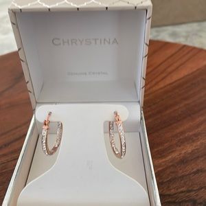 Crystal earrings